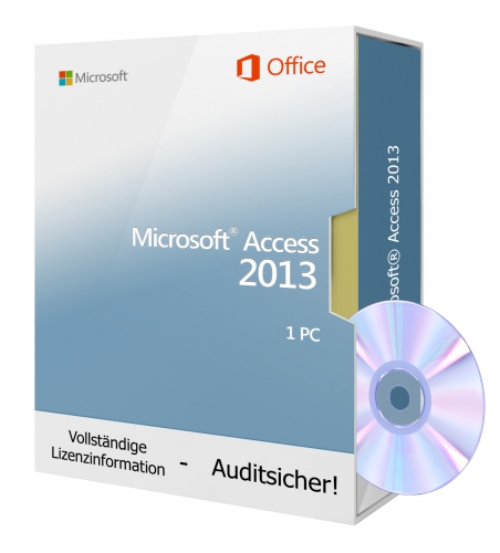Microsoft Access 2013 incl. Installations-DVD, 1PC