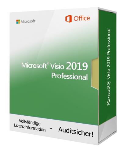 Microsoft Visio 2019 Professional 1 PC Scarica la licenza