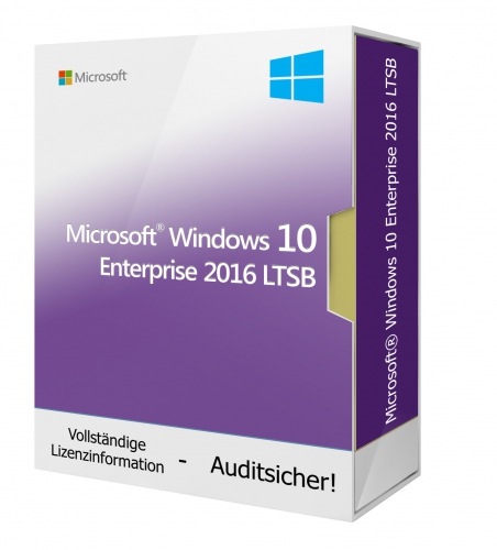 Microsoft Windows 10 Enterprise 2016 LTSB - Download 1 PC