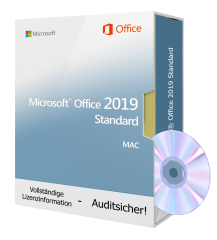 Microsoft Office 2019 Standard MAC incl. DVD