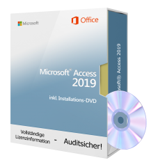 Microsoft Access 2019 inkl. Installations-DVD, 1PC